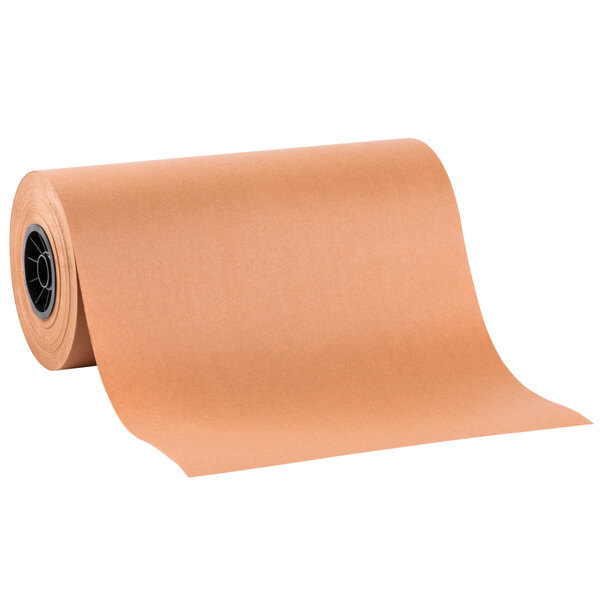 Lavex 15 x 700' 40# Pink / Peach Void Fill Packing Paper Roll