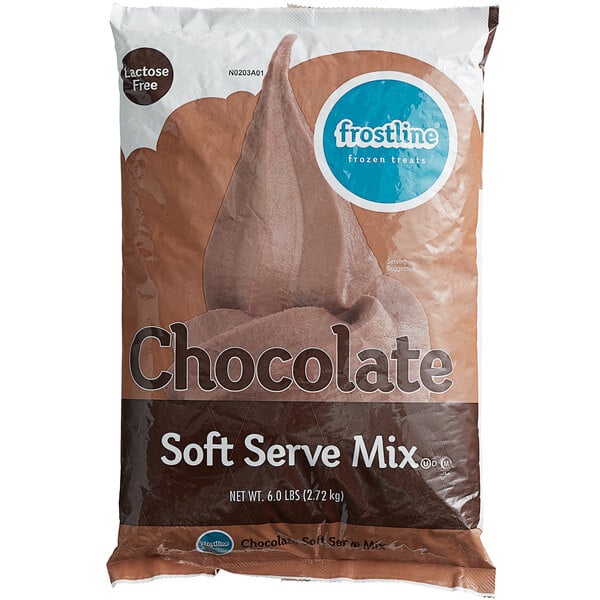 Frostline Soft Serve Mix, Chocolate - 6.0 lbs (2.72 kg)