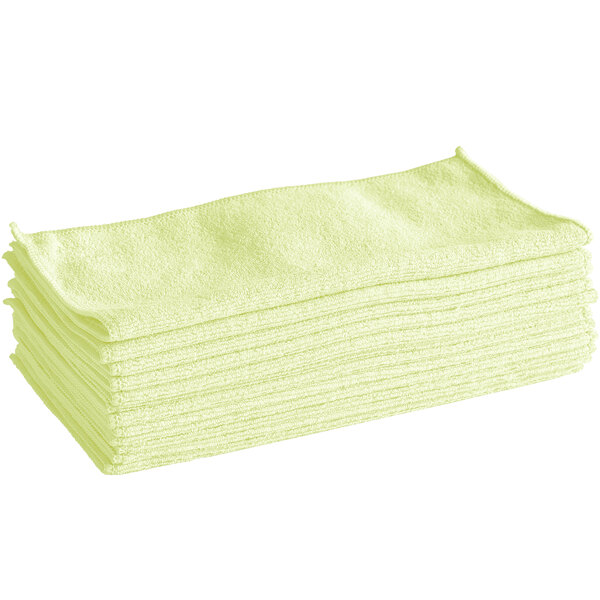 Kitchen Towels, Pack of 12 Bar Mop Towels -16X19 Inches -100% Cotton White  Super