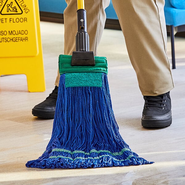 18 Microfiber Scrubber Mop