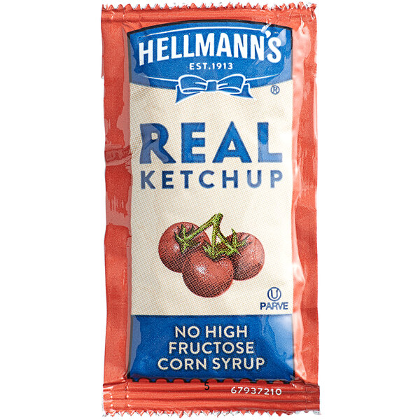 Hellmann's Ketchup Packets (No High Fructose Corn Syrup)
