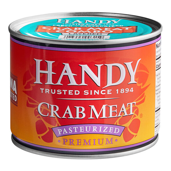 Handy 1 lb. Crab Cake Meat (6/Case) staurantStore