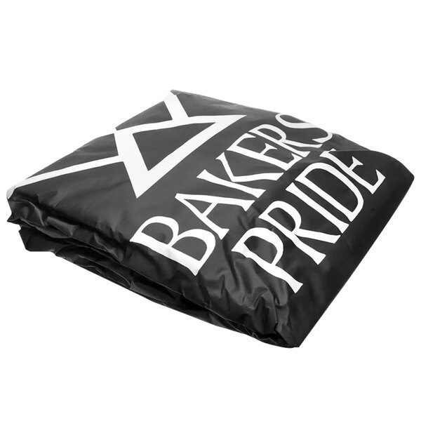 A black bag with the words "Baker's Pride" in white.