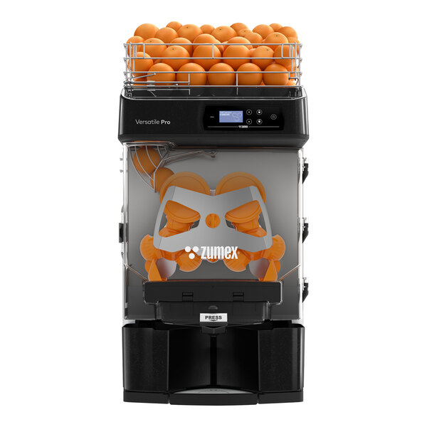 Zumex 10216 Versatile Pro Black Automatic Feed Juicer - 22 Fruits