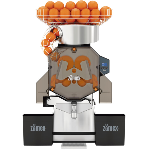 Zumex 08825 Speed S+ Self Service High Capacity Countertop Automatic Feed Juicer - 40 Fruits / Minute