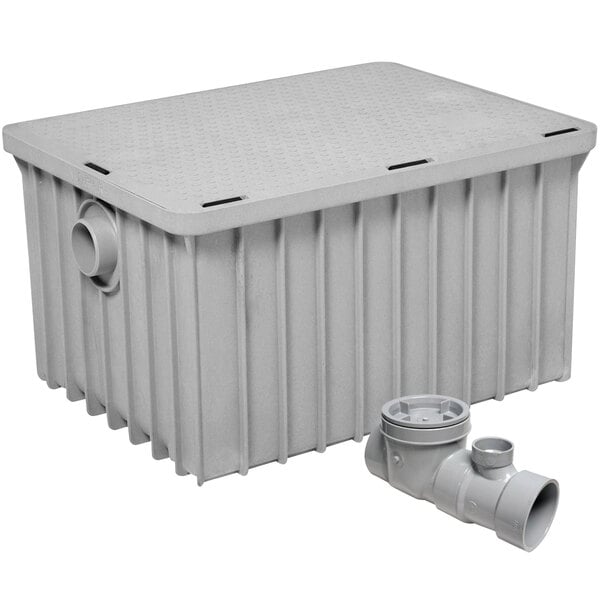 Endura 3935A03T 70 lb. 35 GPM Grease Trap with 3" Threaded Connections