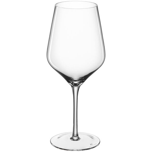 Set of 4 Crystal Wine Glasses Stemware Set Angular