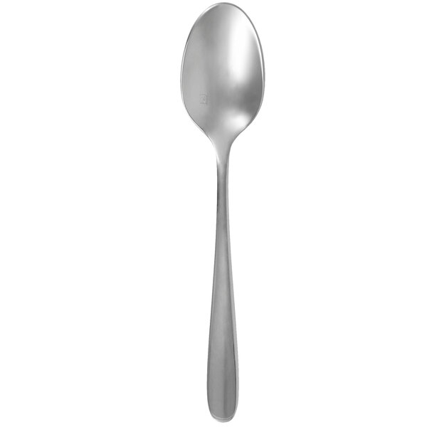 A Walco Vacanza stainless steel teaspoon with a silver handle.