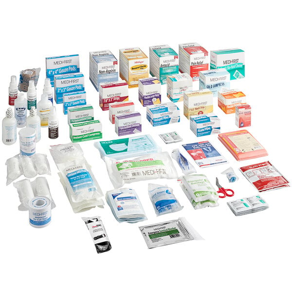 Medique 738ANSIRF First Aid Kit Refill - Class B, ANSI/OSHA Certified - 5-Shelf