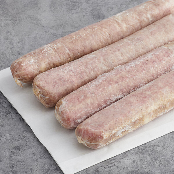 Warrington Farm Meats 7" Country Turkey Sausage Links 1 lb. 10/Case