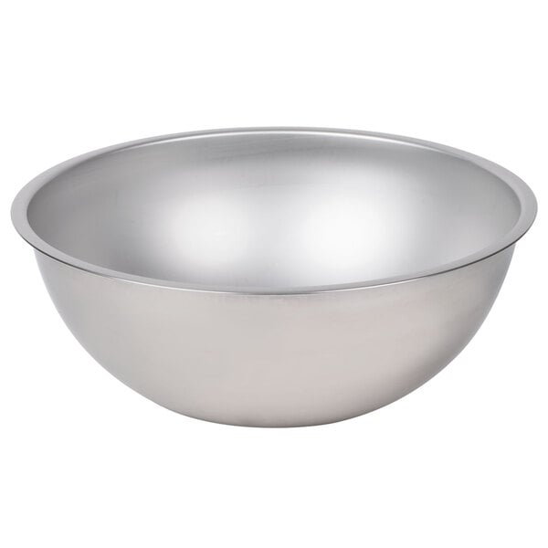 Set of 2 Large 13-quart Heavy-duty Deep Stainless Steel Flat Base Mixing Bowl B for sale online 