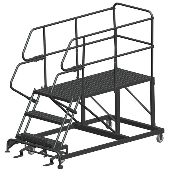 Ballymore SEP33660 3Step HeavyDuty Steel Mobile Work Platform with