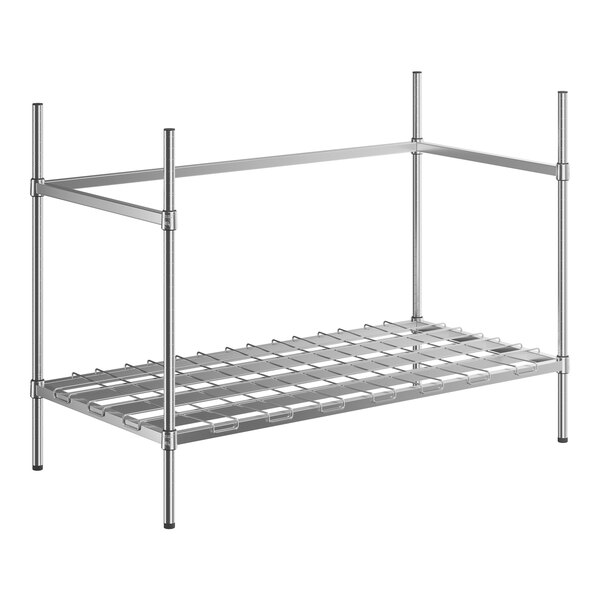 Regency 3 Keg Chrome Keg Rack - 24" x 48" x 34"