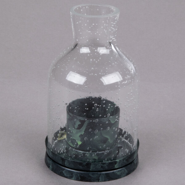 Sterno 80134 4 1/2" Clear Glass Lantern Liquid Candle Holder