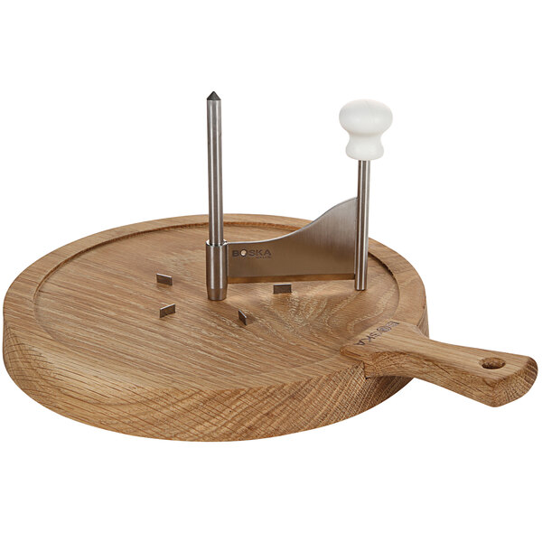 Boska 320108 9" Friends Collection Oak Wood Cheese Curler