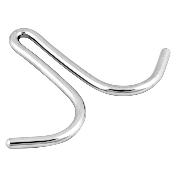 A pair of stainless steel Double-Sided Pot Hooks.