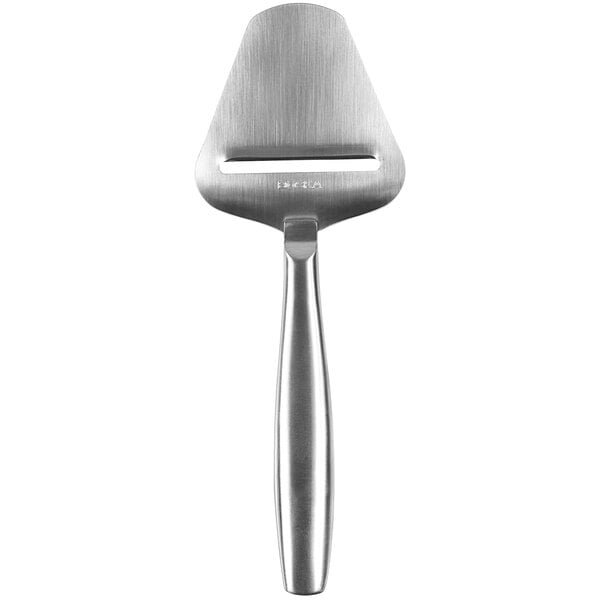 A Boska stainless steel cheese slicer with a handle.