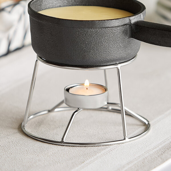 Valor Stainless Steel Fondue Pot Stand