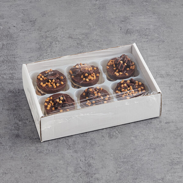 David's Cookies Annie's Individual Mini Peanut Butter Explosion Cake 6.5 oz. 24/Case