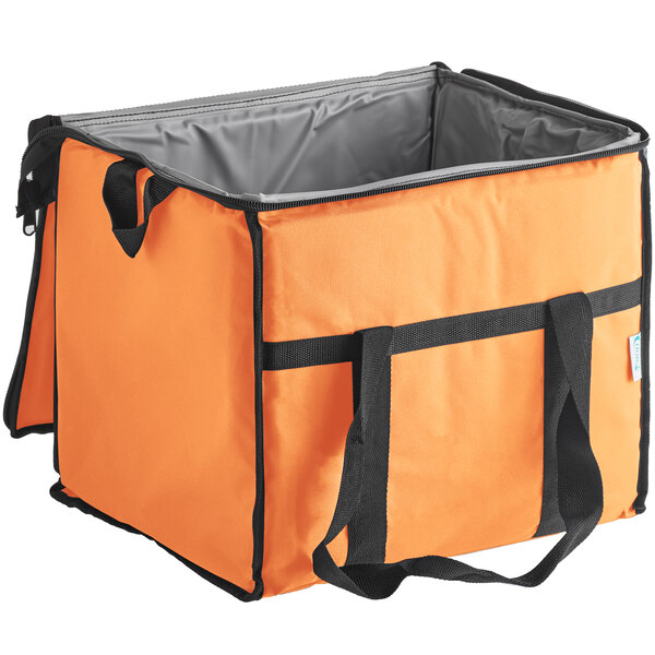 Choice Orange Medium Insulated Nylon Cooler Bag (Holds 40 Cans)