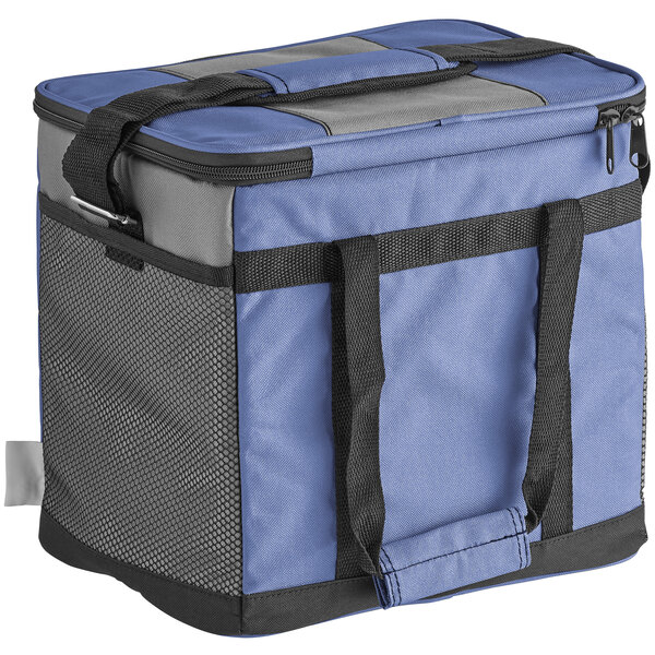 Choice Navy Small Insulated Cooler Bag with Shoulder Strap (Holds 24 Cans)