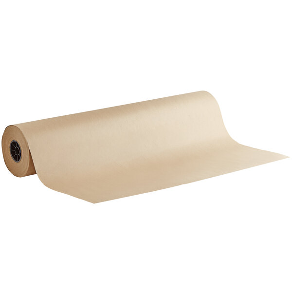 Lavex 36 x 765' 40# Natural Kraft Void Fill Packing Paper Roll