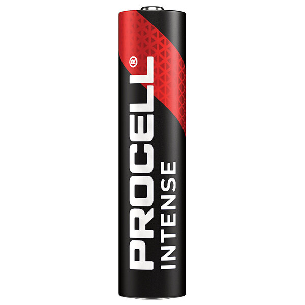 A package of 24 Duracell Procell Intense Power AAA batteries with black and red packaging.