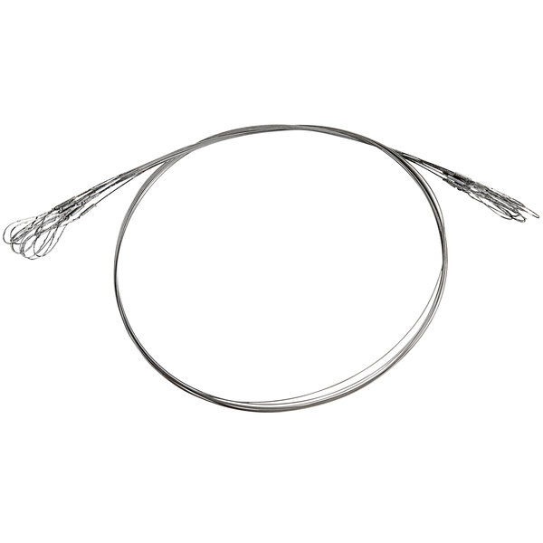 A Boska cutting wire with a metal hook.