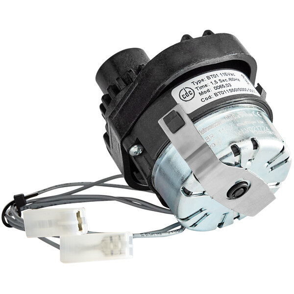 An Avantco electric motor with wires.