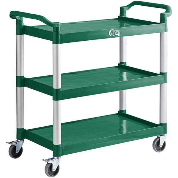 3 Shelf Janitor Cart