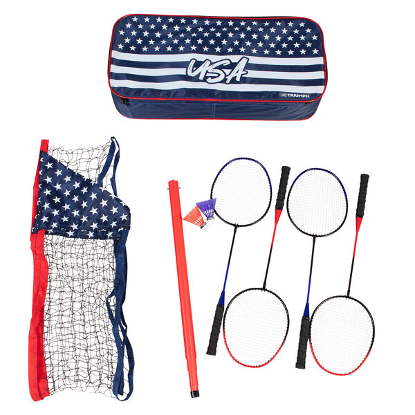 Triumph Patriotic Portable Badminton Set 3574503