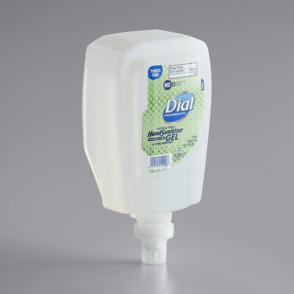 Dial DIA19029 FIT Universal TouchFree Antibacterial 1 Liter Gel Hand