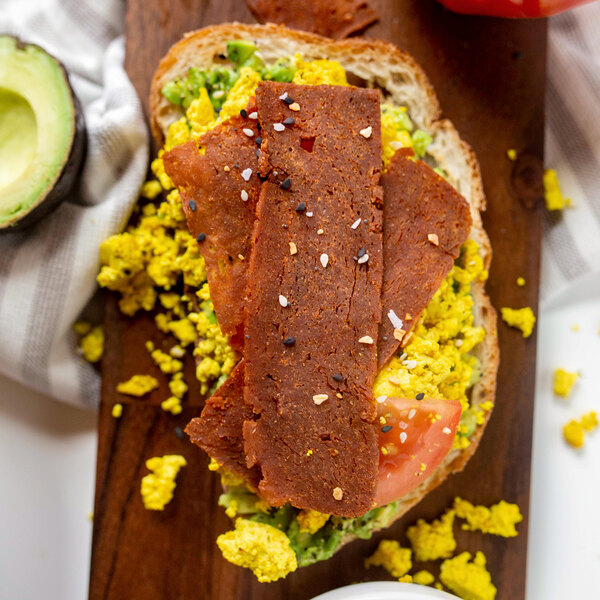 Upton's Natural Vegan Seitan Bacon Strips (5 lb.)