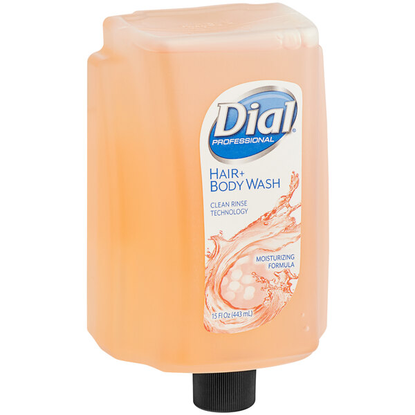 Dial DIA16304 Eco Smart 15 oz. Hair and Body Wash Refill 6/Case