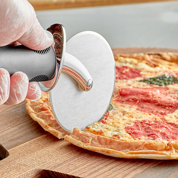 OXO 26681 Good Grips 4" Stainless Steel Pizza Cutter with Thumb Guard