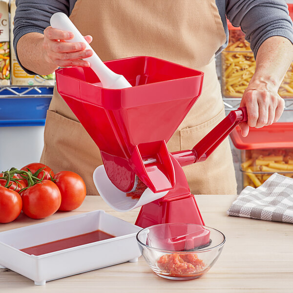 The tomato strainer - a magical tool - Tom Press