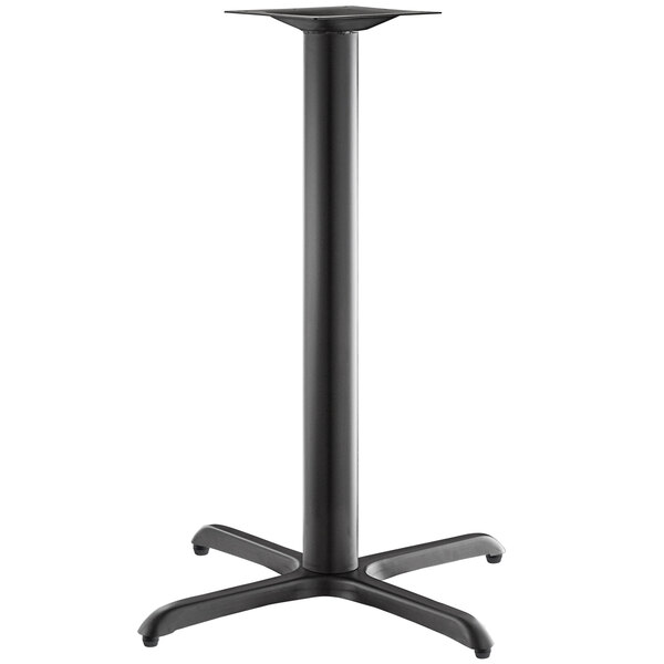 Lancaster Table & Seating Millennium 33" x 33" Cross 4" Bar Height