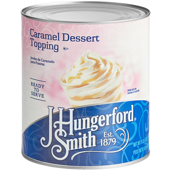J. Hungerford Smith Caramel Topping #10 Can