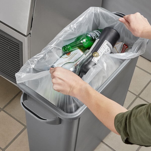 30× Thickening Garbage Bag Trash Rubbish Wastebasket Storage Bag Home Office 