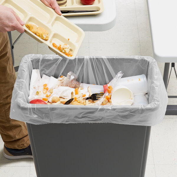 33 Gallon Trash Bags (100 Bags w/Ties Value Pack), Large Black Garbage Bags  30 Gallon - 32 Gallon - 35 Gallon.