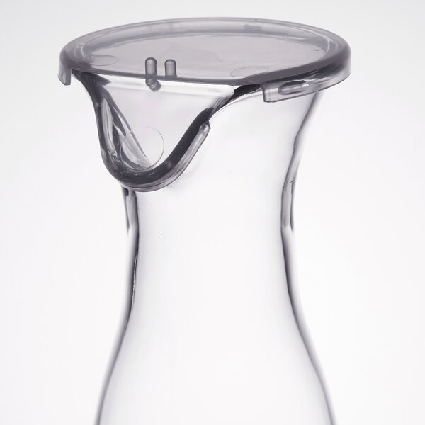 GET BW1050CL 18 oz. Customizable Polycarbonate Wine / Juice Decanter