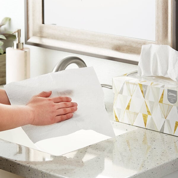 Kleenex® Professional 120 Sheet Hand Towel Box - 18/Case