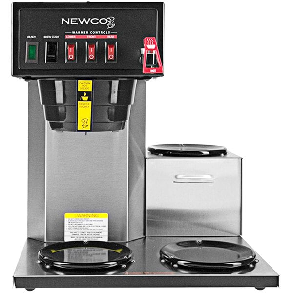 Newco 101891 FC-3 Decanter Brewer with 3 Warmers - 120V