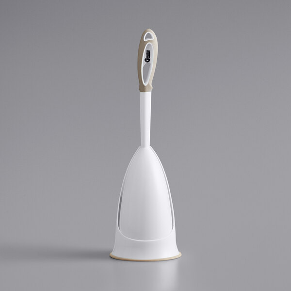 Quickie 315MB Toilet Bowl Brush with Caddy and Microban Protection