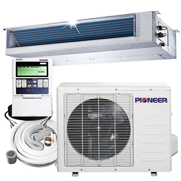 Pioneer Series RYBD22 RYB024GMFILDAD16 Mini Split Ducted Concealed AC