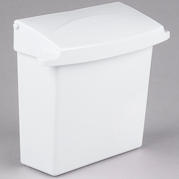 Rubbermaid FG614000WHT Sanitary Napkin Receptacle