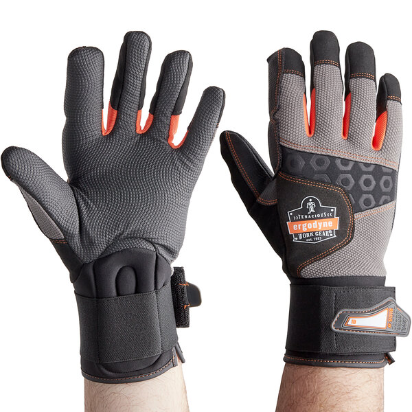 Ergodyne ProFlex 9012 ANSI/ISOCertified AntiVibration Gloves with