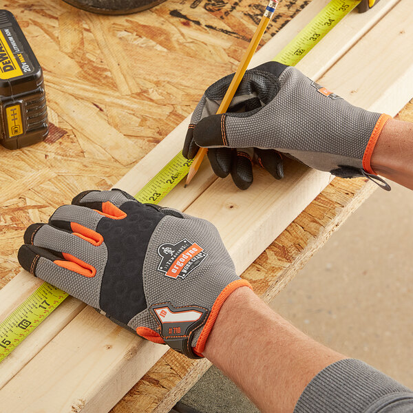 Ergodyne 17044 ProFlex 710 Heavy-Duty Full-Finger Trade Gloves - Large