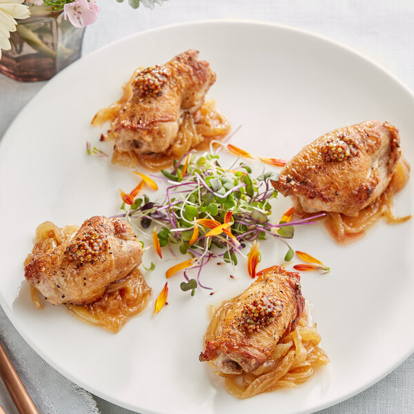 Manchester Farms 5 oz. Marinated Quail Breast. 24/Case