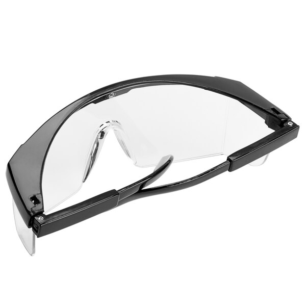 Cordova Scratch Resistant Safety Glasses / Eye Protection Black with